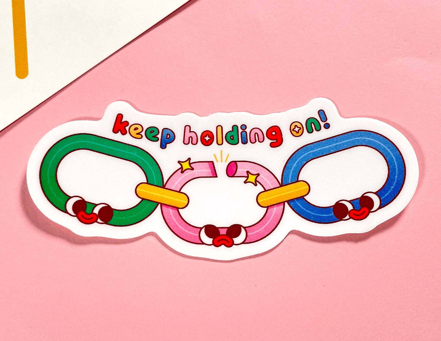 Keep Holding On | Vinyl Sticker