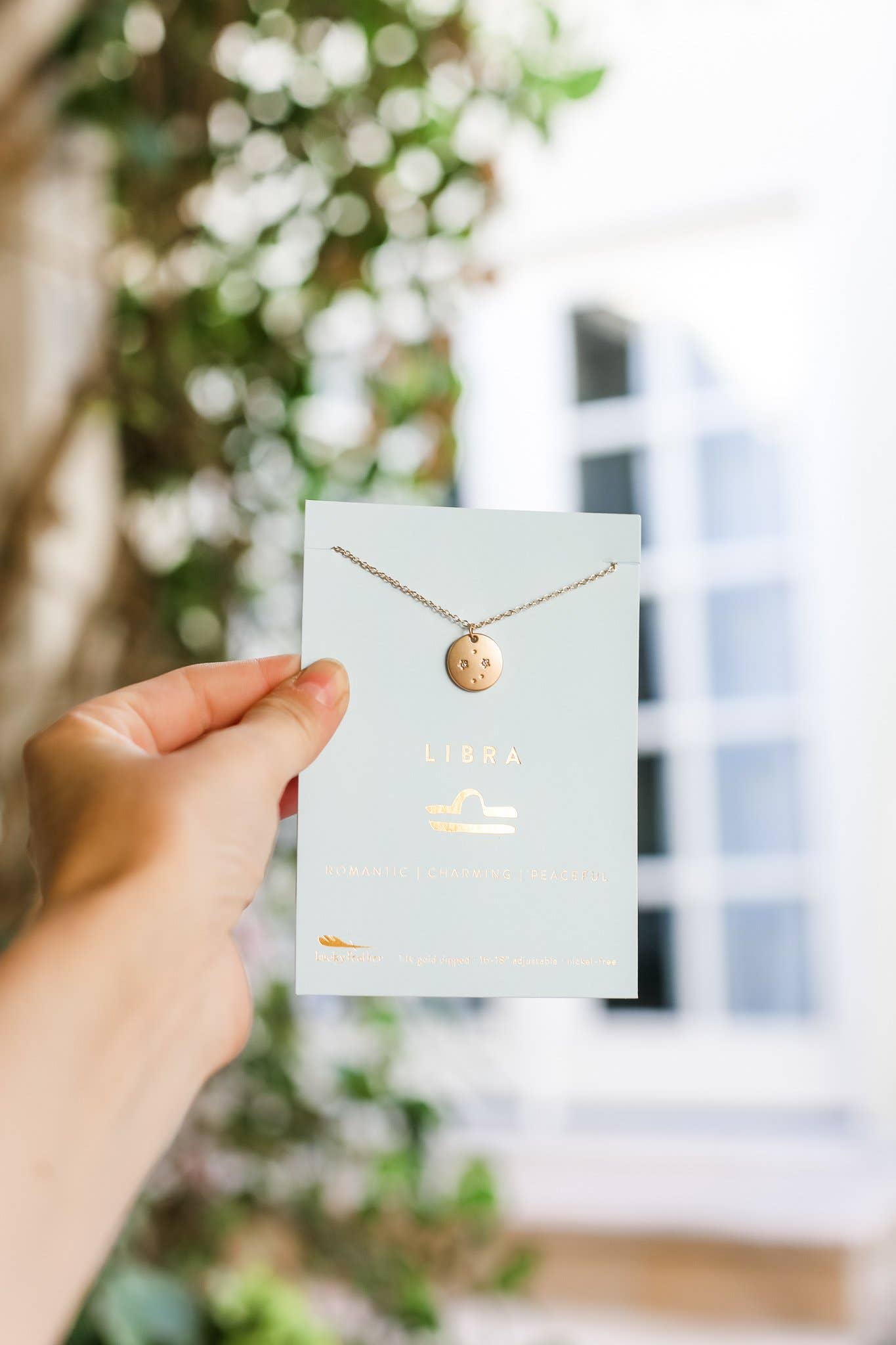 Zodiac Necklace | Libra