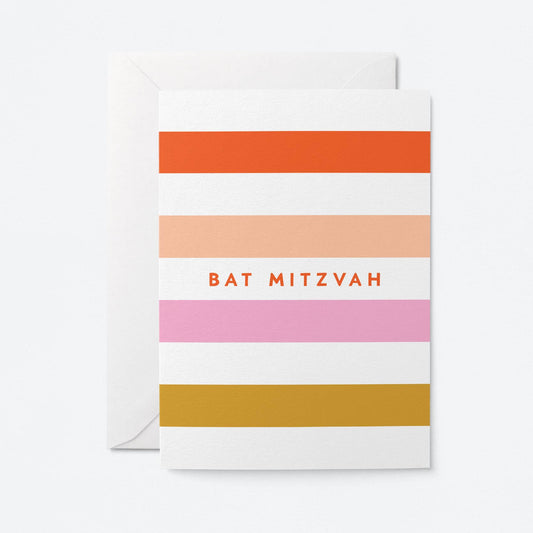 Bat Mitzvah - Greeting Card