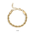 Rope Chain Bracelet - Anklet |  Gold