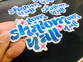 Shalom Y'all | Vinyl Sticker