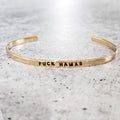 Fuck Hamas | Cuff Bracelet
