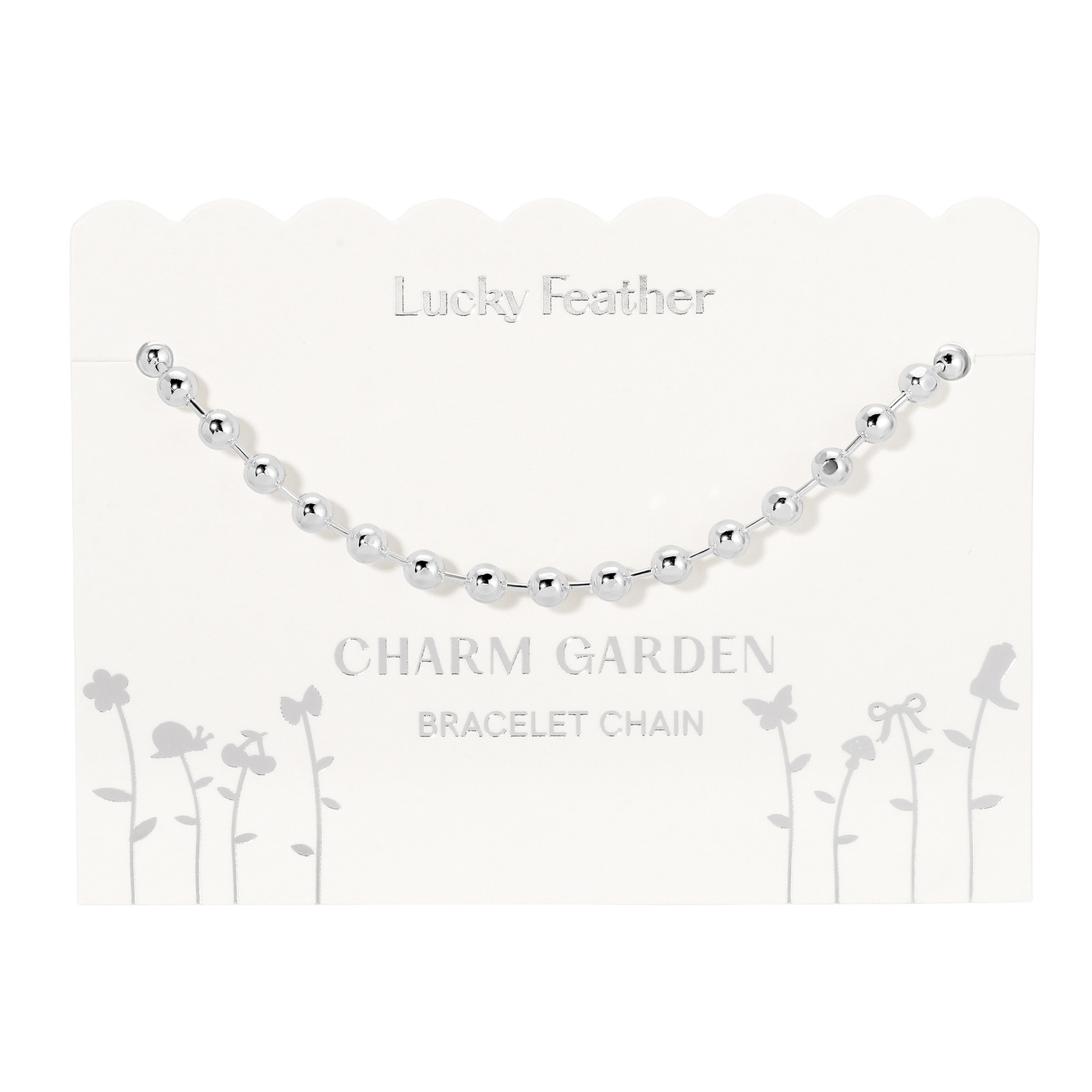 Bracelet Chain - Silver | Charm Garden