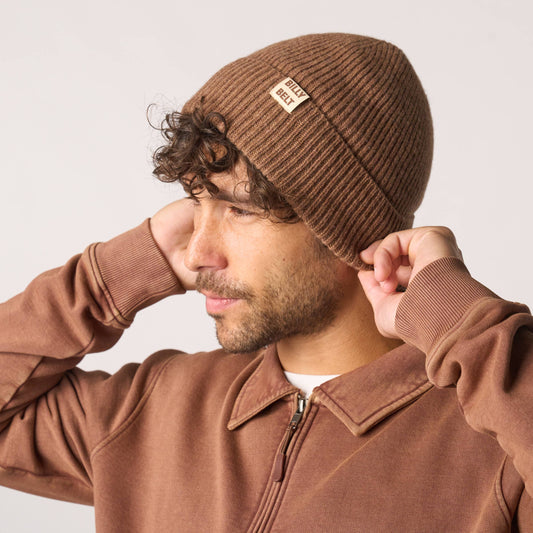 Wool Beanie | Brown