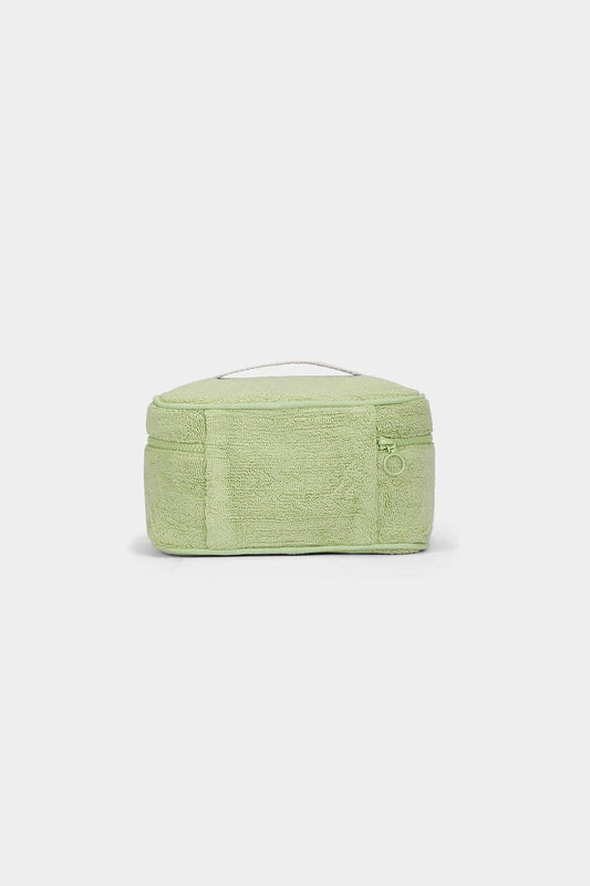 Gaspard Vanity Bag | Almond Green Sponge