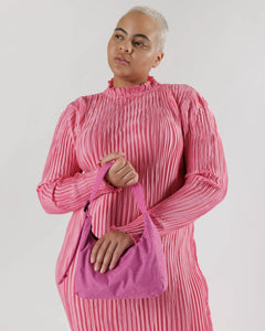 Mini Nylon Shoulder Bag | Extra Pink