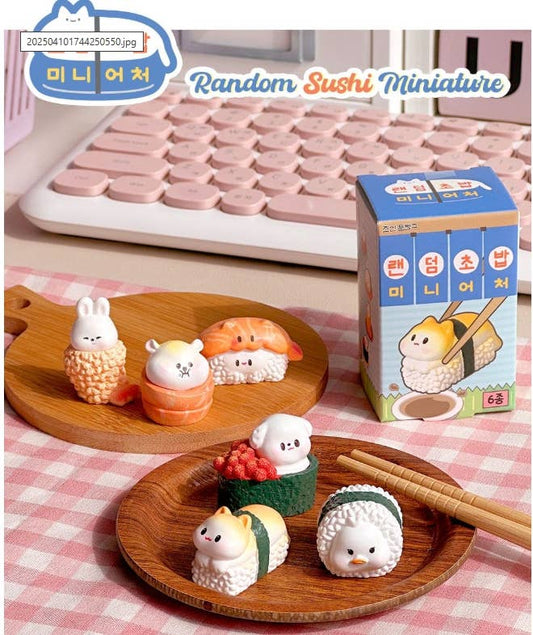 Blind Box Toy | Sushi Animal Miniature Figure