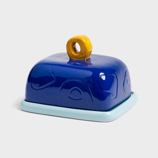 Butter Dish Sketch | Blue