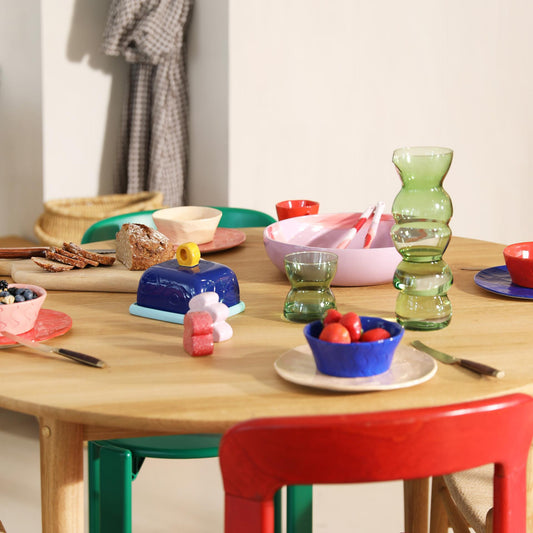 Butter Dish Sketch | Blue