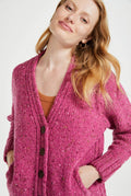 Bonny Glen - Tweed Cardigan | Pink