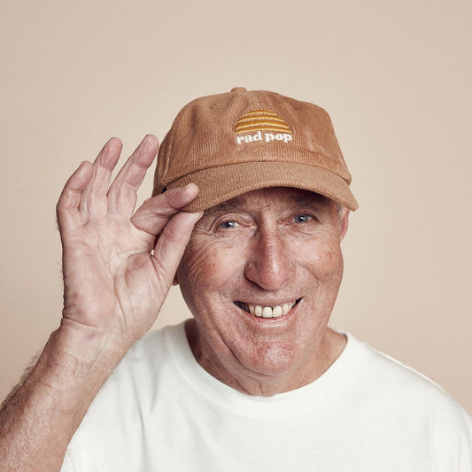 Rad Pop Cord Cap | Tan