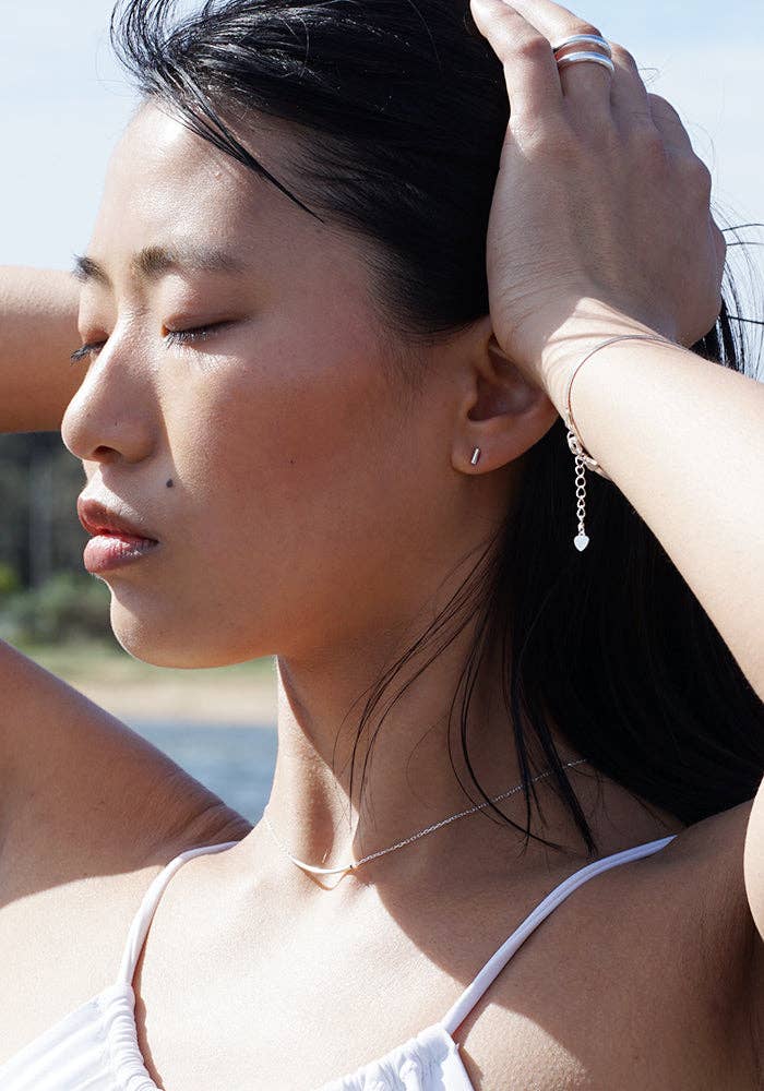 Bar Studs | 925 Sterling silver