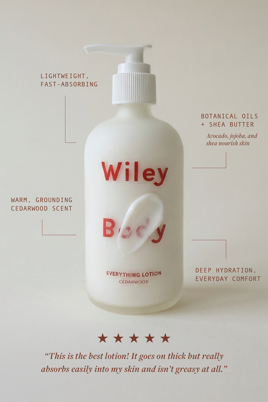 Cedarwood Everything Lotion | Vitamin E & Shea Butter
