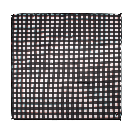 Picnic Mat Black Check