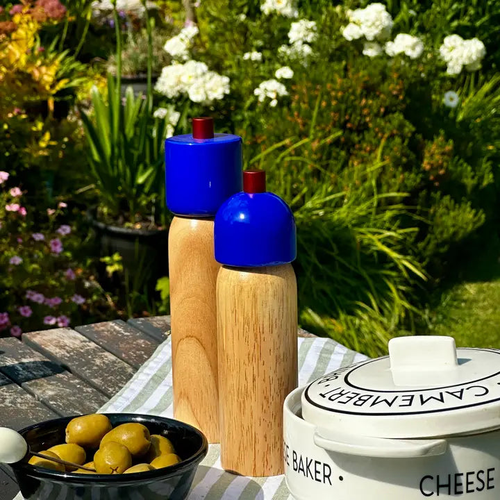 Salt & Pepper Grinder | Navy & Red