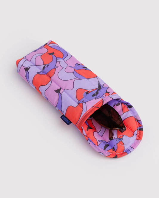 Puffy Glasses Sleeve | Dolphins