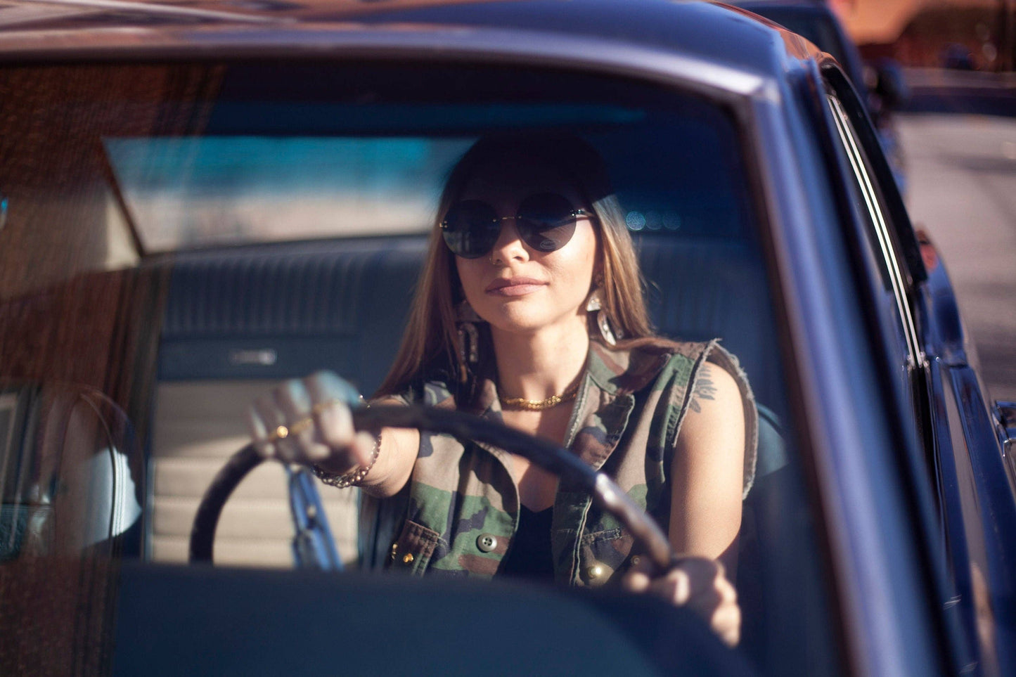 Gay All Day | Gold Flat Top Ring