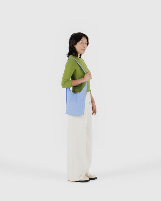 Small Nylon Sling Bag | French Blue