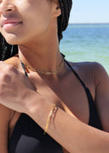 Paperclip Chain Necklace | Gold