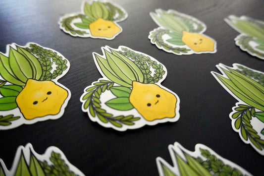 Etrog and Lulav Sukkot | Vinyl Sticker