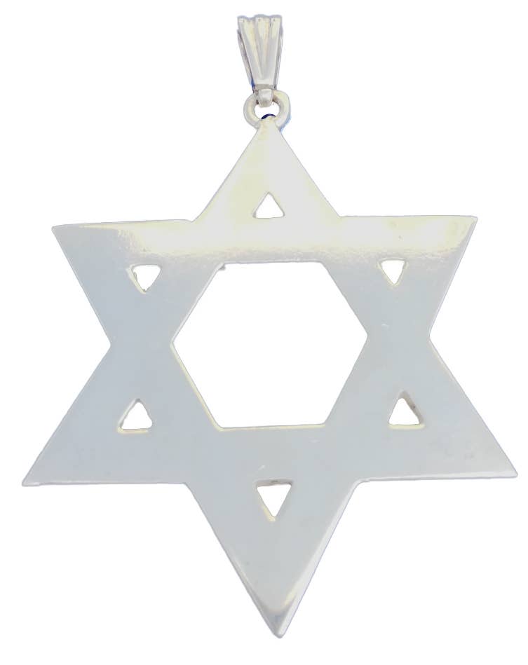 Large Star of David | Diamond Cut Honey Amber