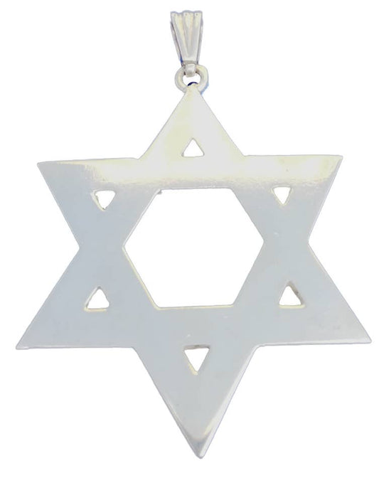 Large Star of David | Diamond Cut Honey Amber