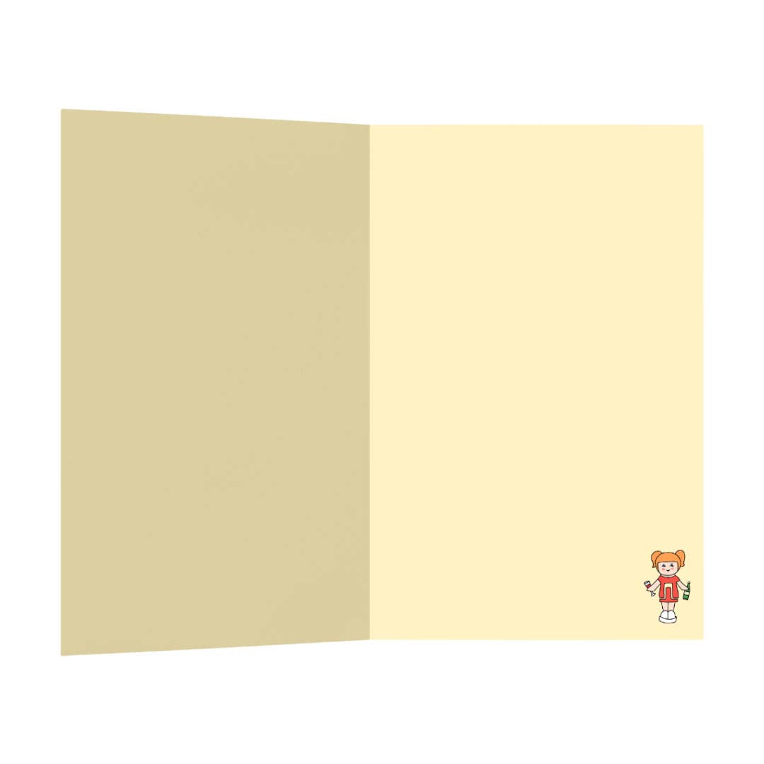 Pocket Polly's House Birthday card