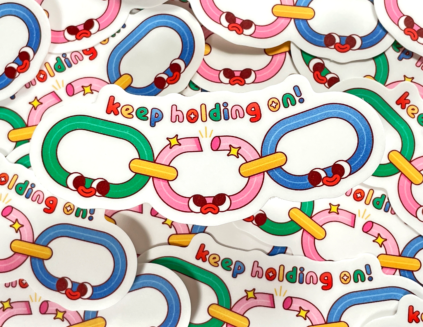 Keep Holding On | Vinyl Sticker