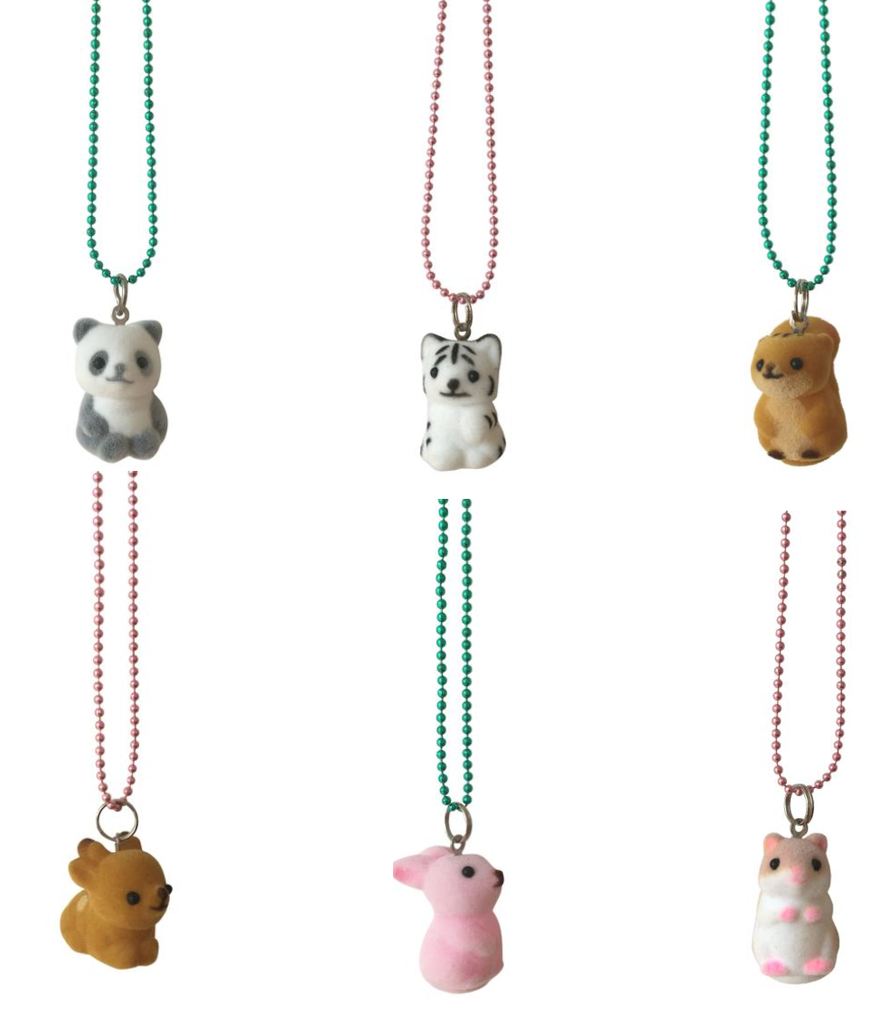 Soft Jungle Animal Necklaces | Assorted