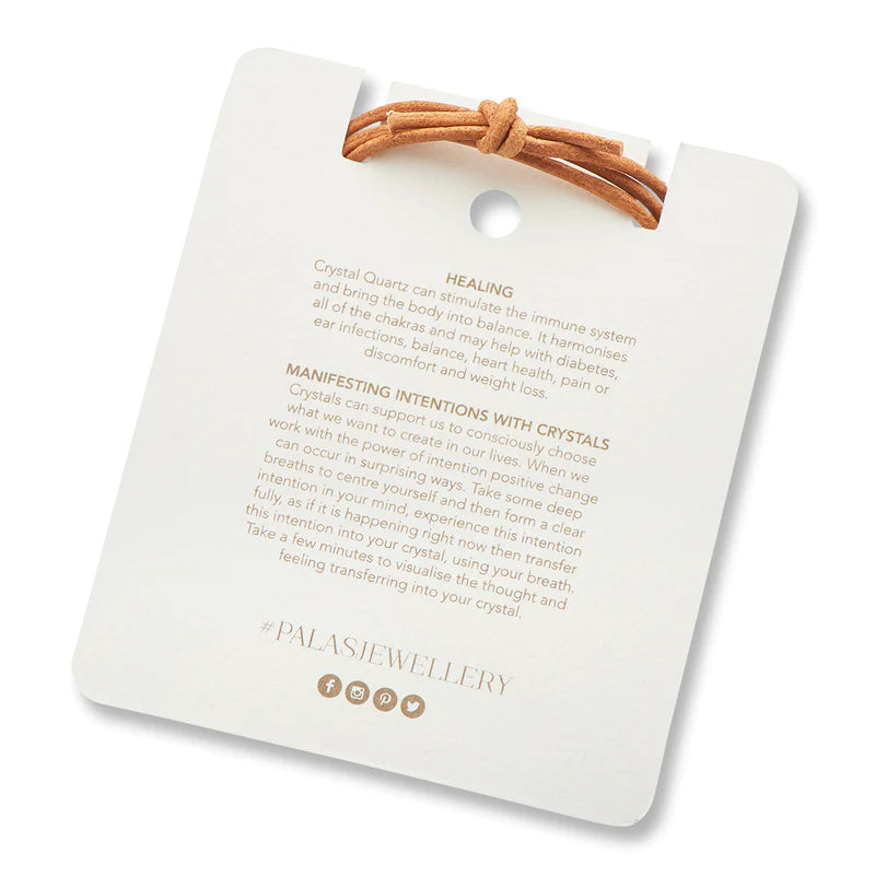 crystal quartz protection gem wrap