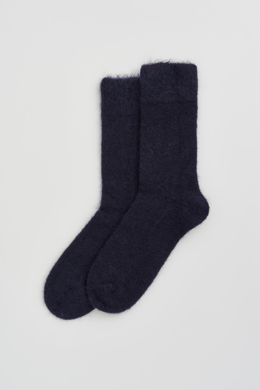 Alpaca Calf Length Socks | Various Colours