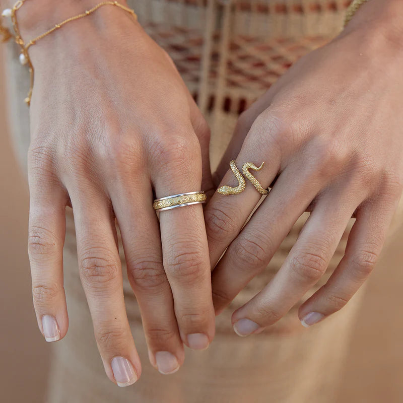 Symi Snake Ring | More Sizes Available
