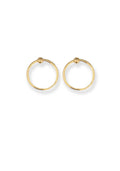 Circle stud | Gold