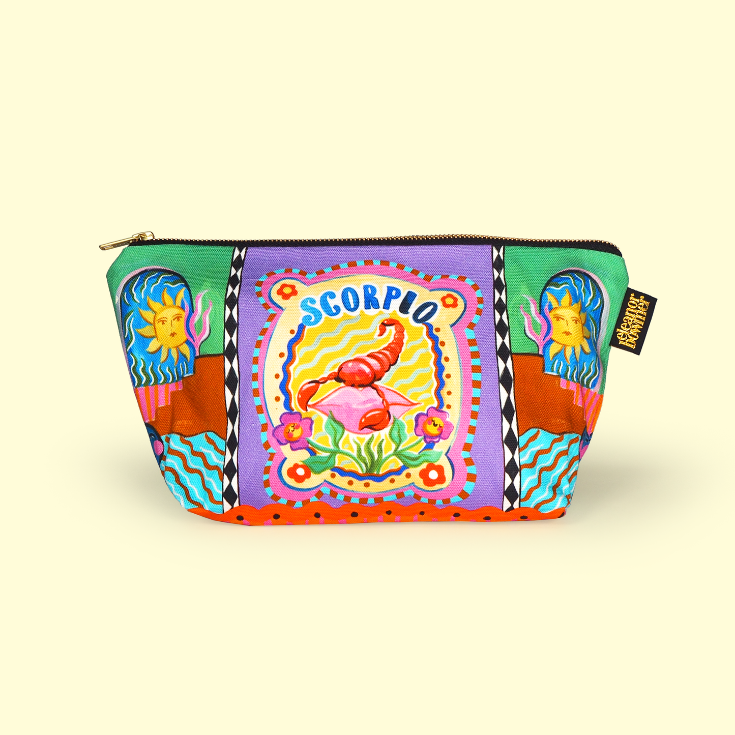 Scorpio Zodiac Zip Bag
