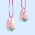 Tulip Bunny Necklace