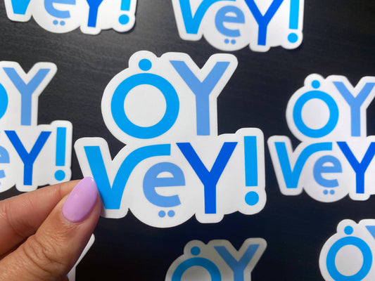 Oy Vey! | Vinyl Sticker