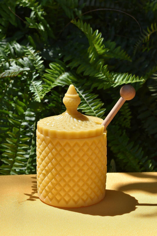 Honey Jar | Raw Beeswax