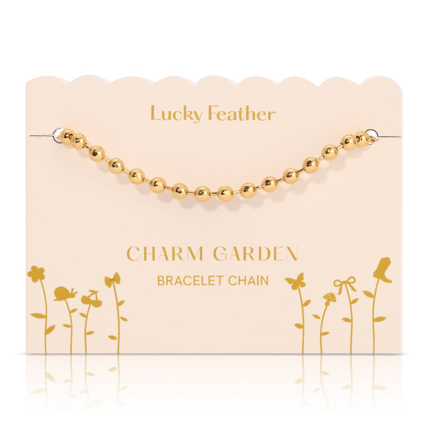 Bracelet Chain - Gold | Charm Garden