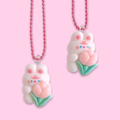 Tulip Bunny Necklace