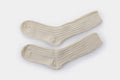 Lambswool Bed Socks | Cream