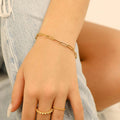 Paperclip Chain Bracelet | more colours avail