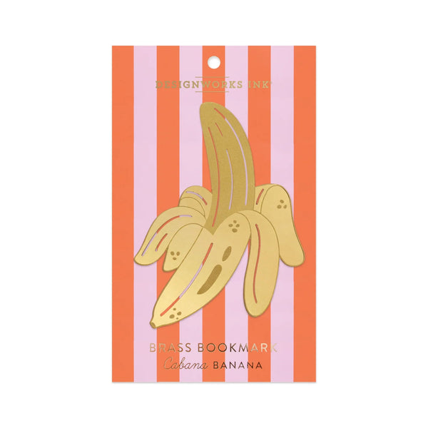 Brass Bookmark | Cabana Banana
