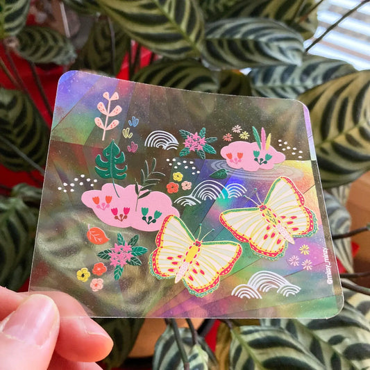 Butterfly Garden | Rainbow Suncatcher