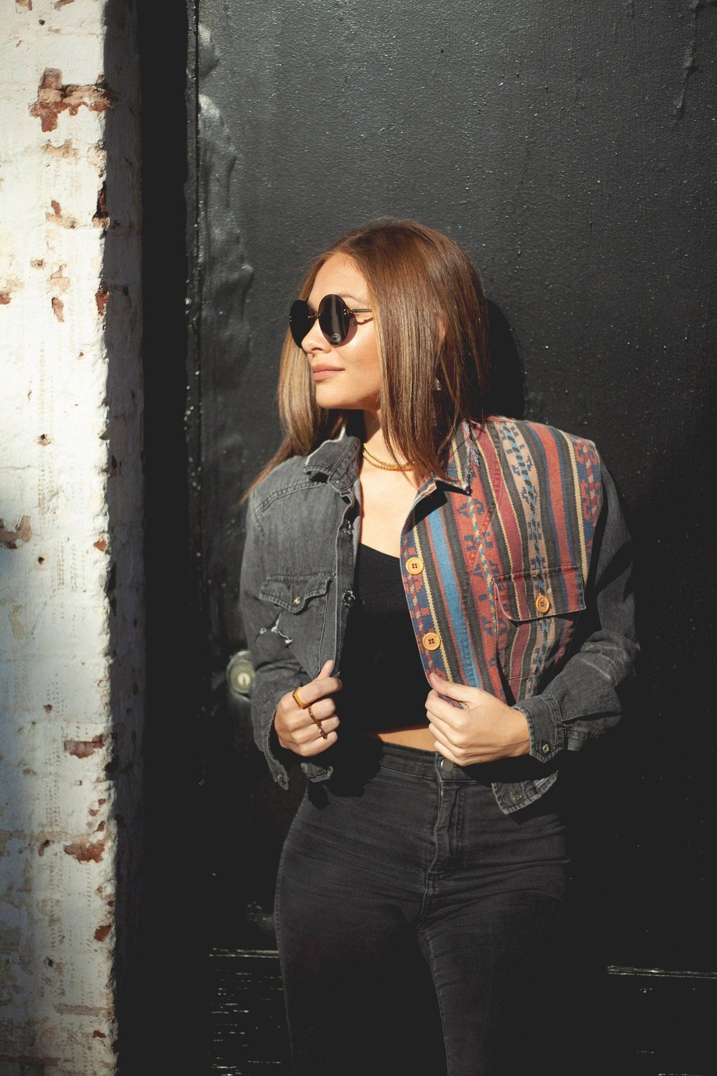 Gay All Day | Gold Flat Top Ring