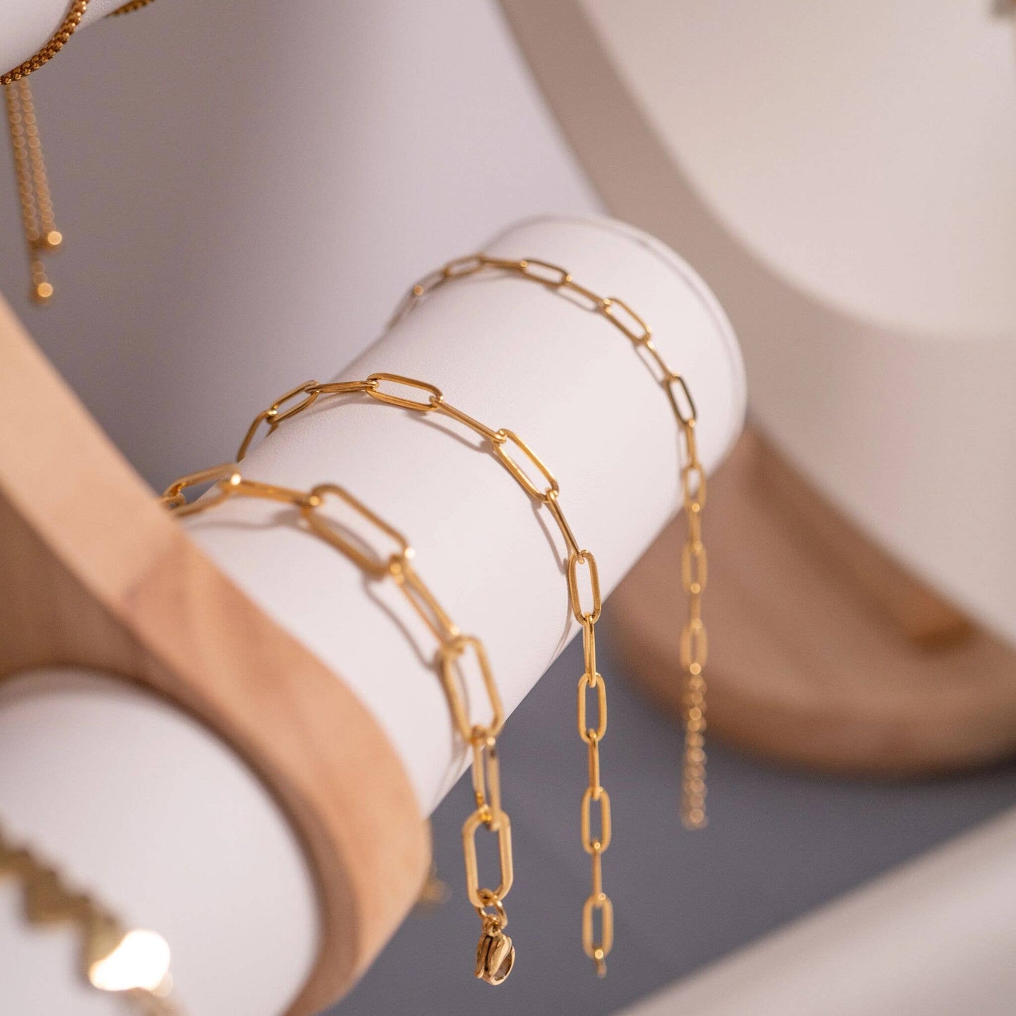 Paperclip Chain Bracelet | more colours avail