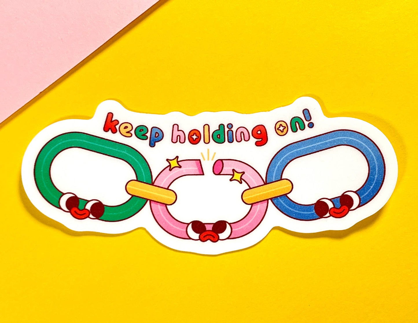 Keep Holding On | Vinyl Sticker