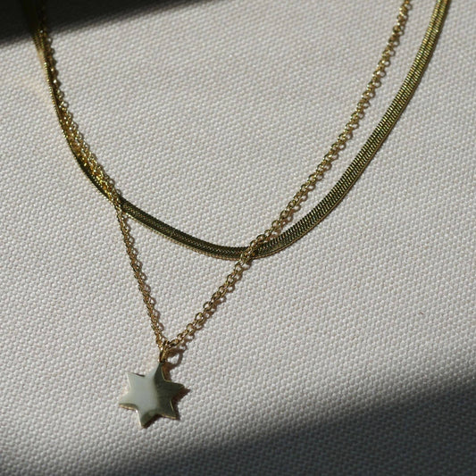 Magen David | Layered Necklace