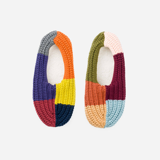 Mismatch Rib Slippers | various colours