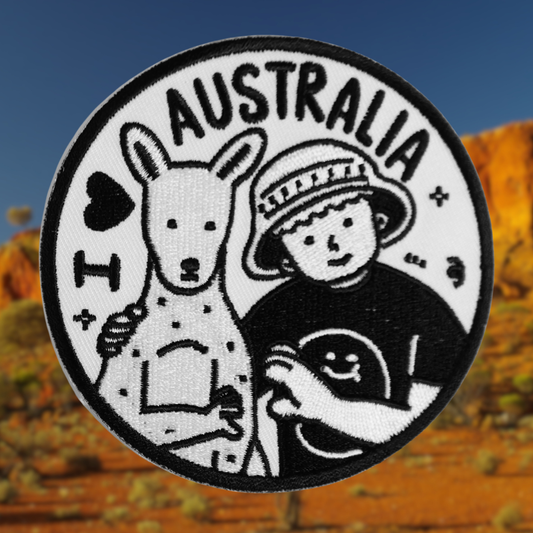 I Love Australia | Embroidered Patch