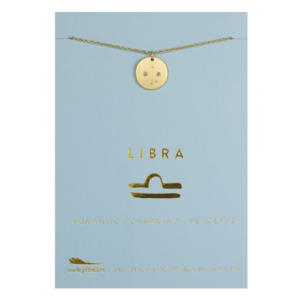 Zodiac Necklace | Libra